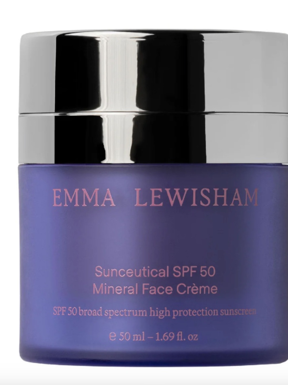 NEW Emma Lewishman Sunceutical Mineral Face Cream SPF 50 - Picture 3 of 3